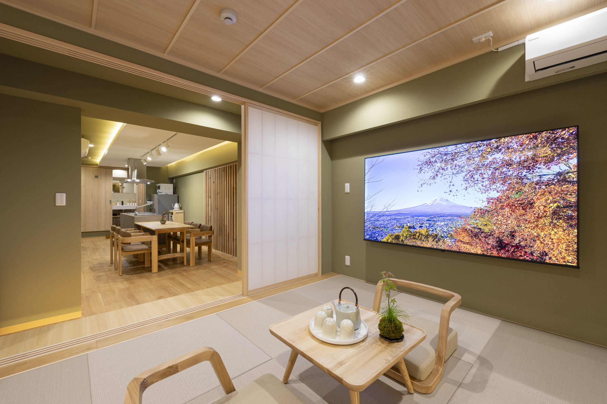 白樺の宿 – 木の軒　椿